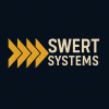 Three triangles pointing right with the text Swert Systems.